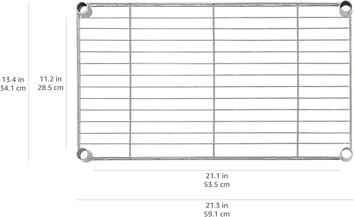 4-Shelf Storage Unit with Height Adjustable - Image 3