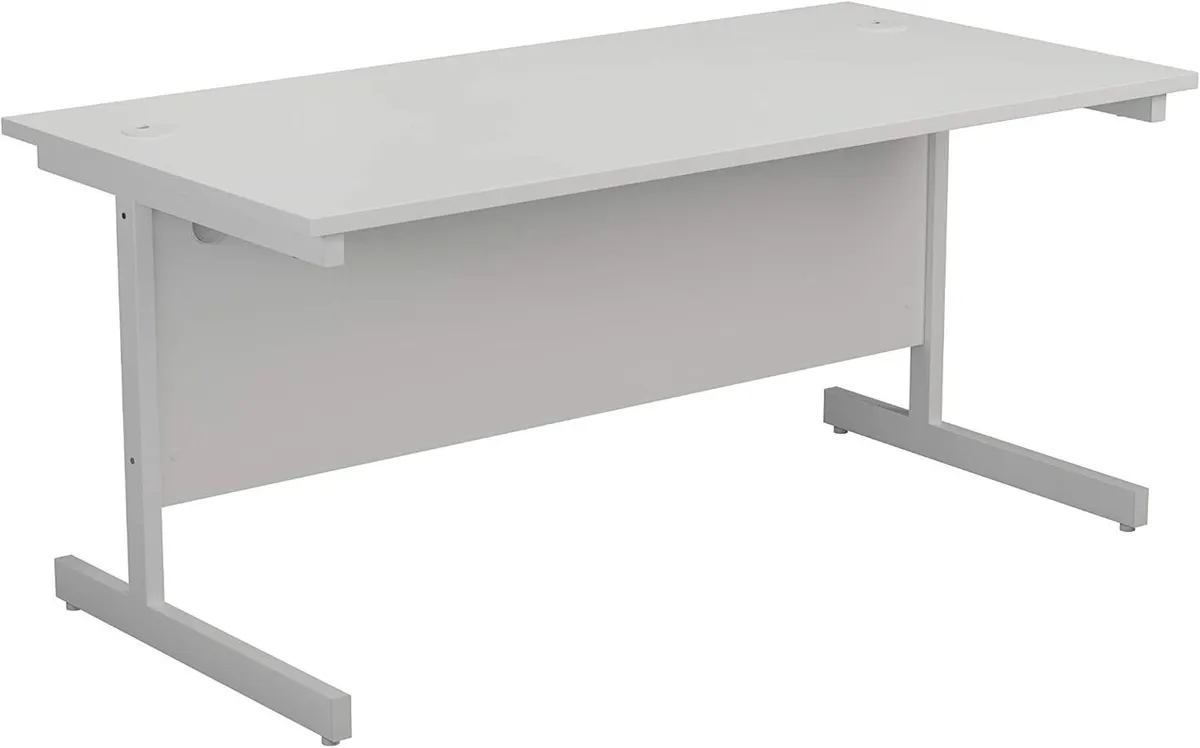 Rectangular Cantilever Desk Top Frame 120x60CM - Image 1