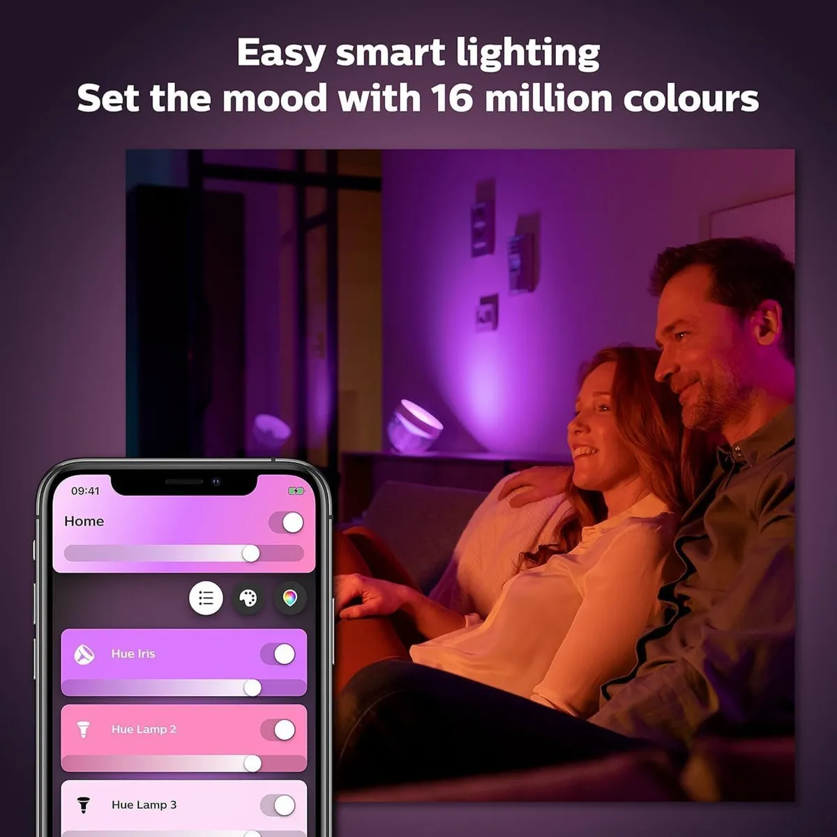 Philips Hue Iris Table Lamp Pack of 1 - Image 3