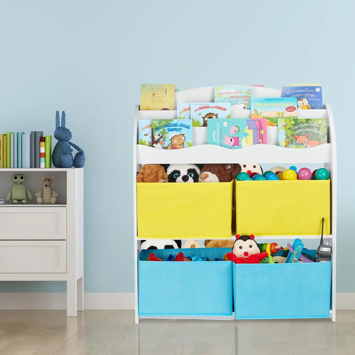 Children's Shelf Campfire Motif 4 Boxes - Image 3