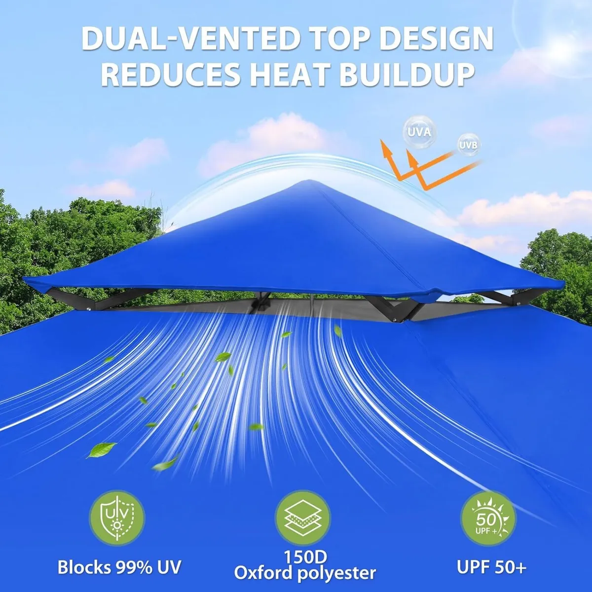 4x4 M Straight Leg Pop Up Canopy Tent - Image 2