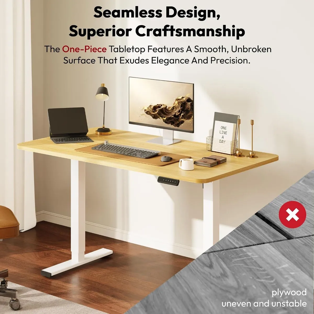 Electric Standing Desk Height Adjustable - Image 3