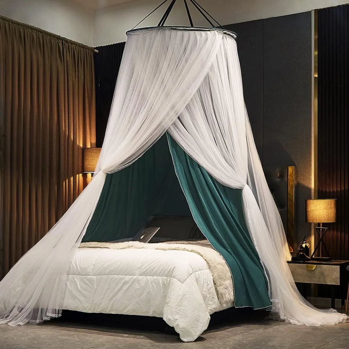Luxurious Bed Canopy for Girls Adults Large - Image 1