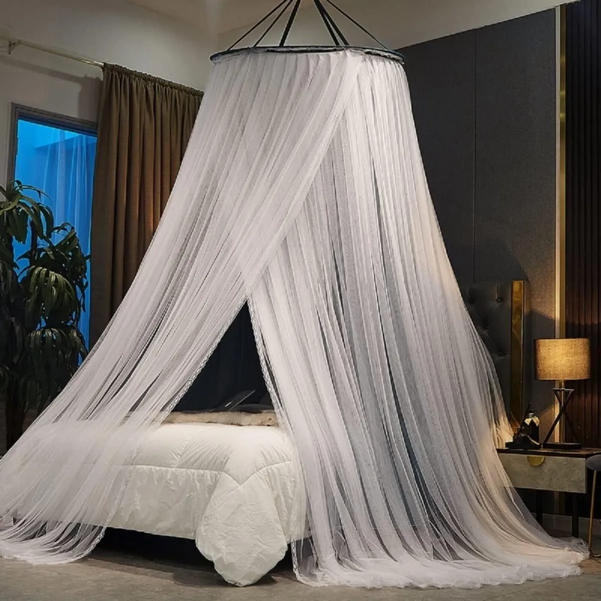 Luxurious Bed Canopy for Girls Adults Large - Image 2