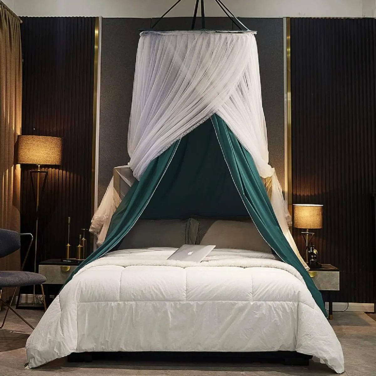 Luxurious Bed Canopy for Girls Adults Large - Image 3