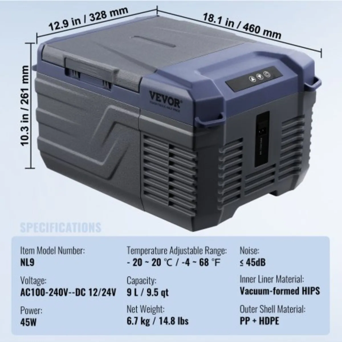 Car Refrigerator, 12 Volt Car Refrigerator Fridge, - Image 2