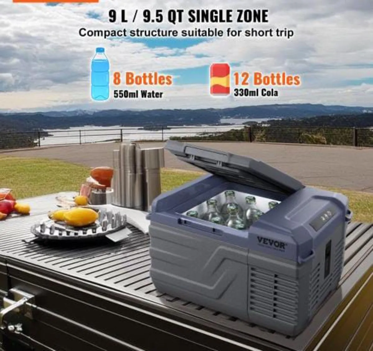 Car Refrigerator, 12 Volt Car Refrigerator Fridge, - Image 4