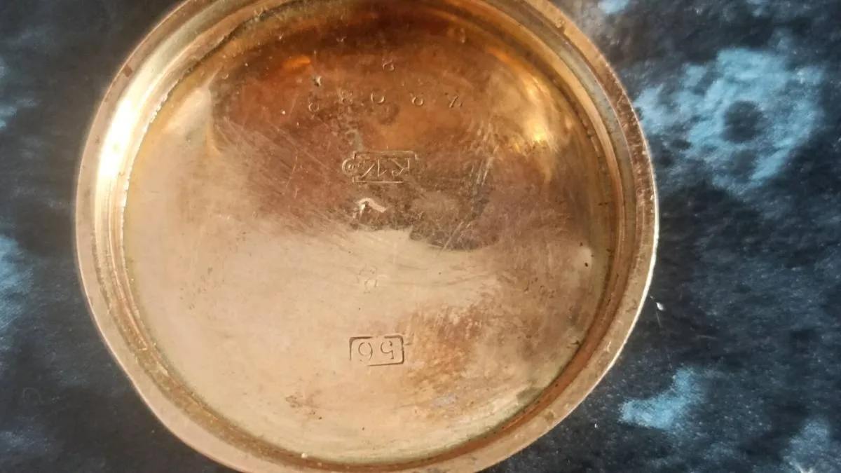 Russian imperial gold pocket watch - Image 4