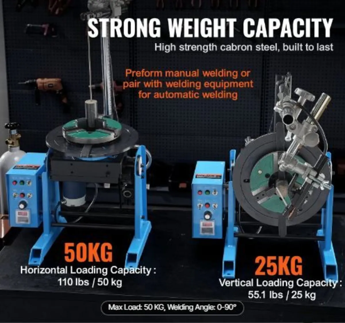 Rotary Welding Positioner 50KG, - Image 2