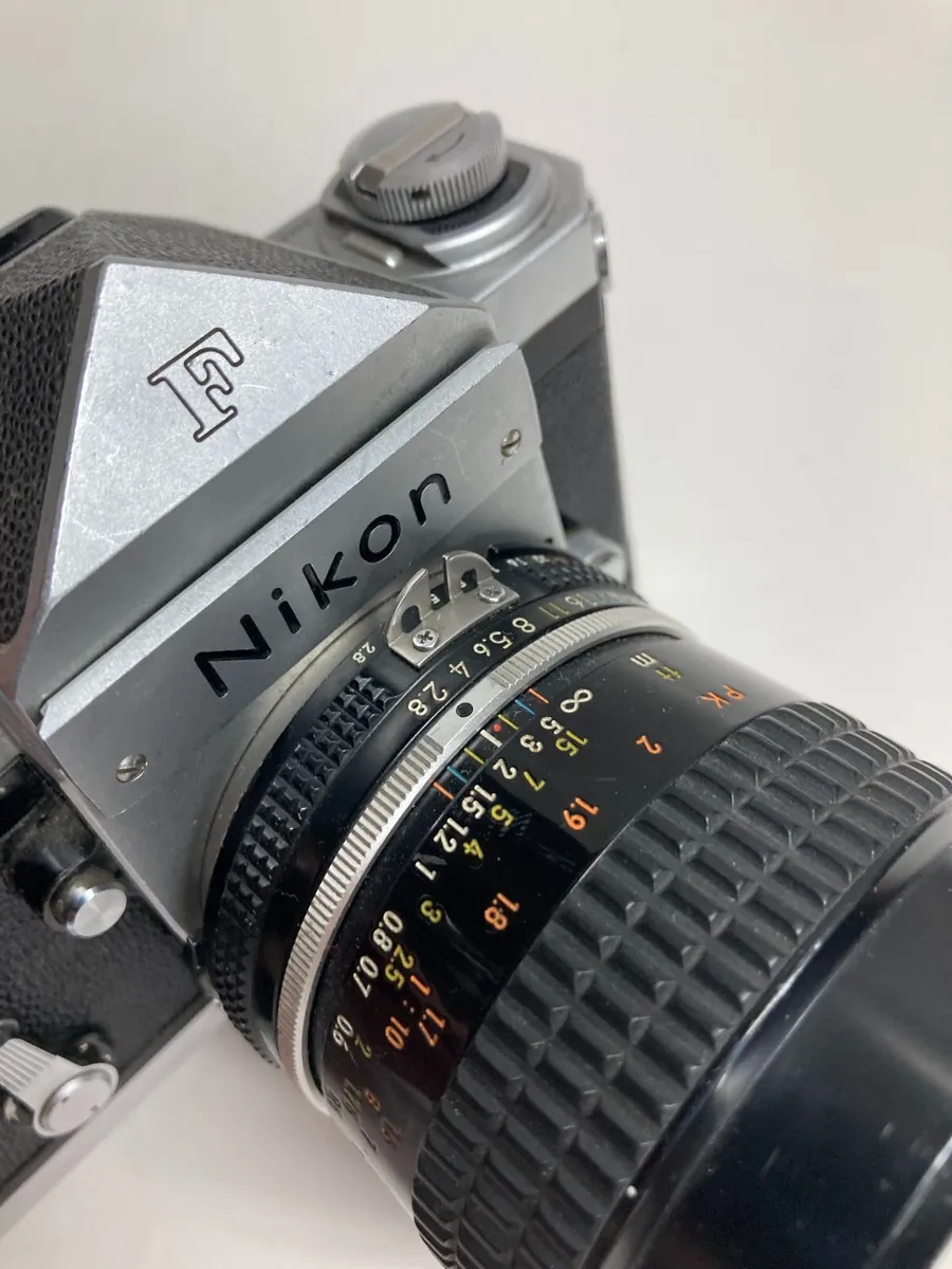 Nikon F SLR with 55mm lens - Image 2
