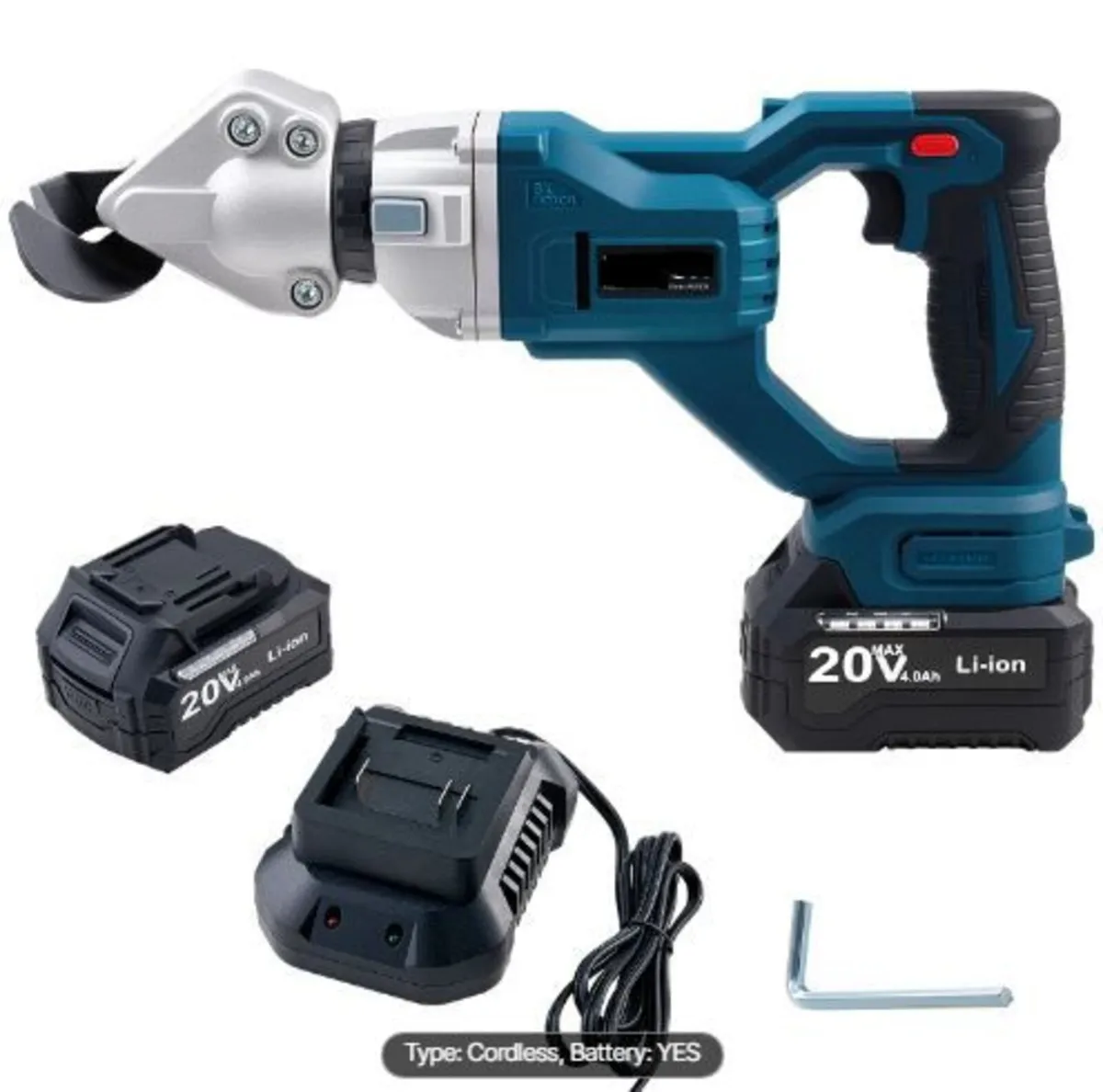 Metal Shear, Cordless Sheet Metal Cutter - Image 1
