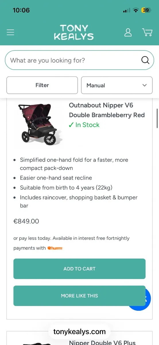 Double Outnabout Buggy - Image 4