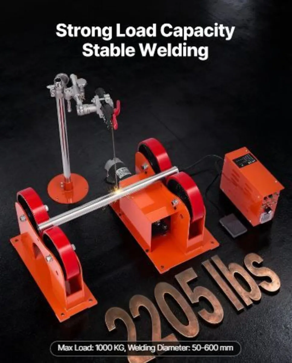 Turning Rolls Linkage Roller, 2205 lbs Load Capaci - Image 3