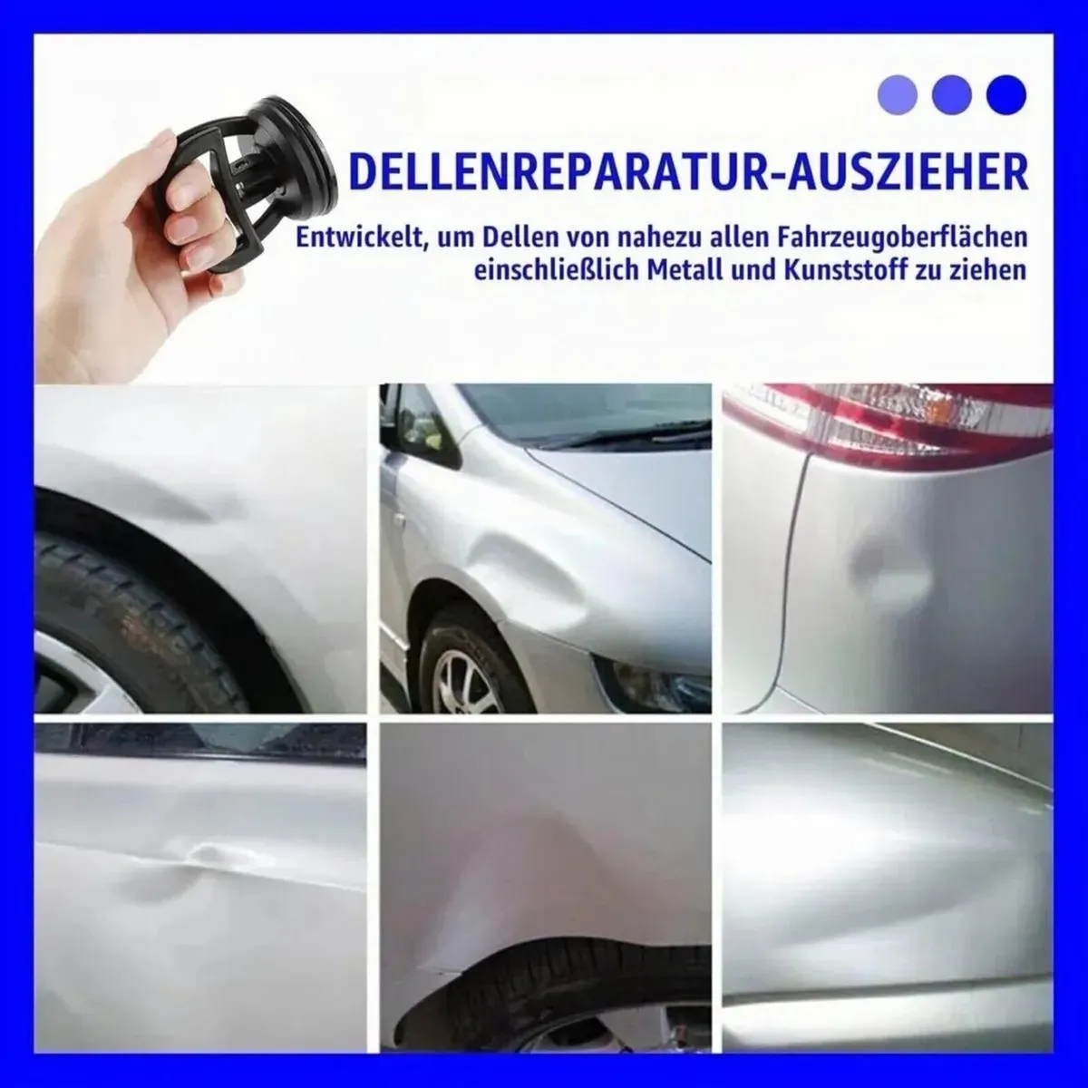 Dent Puller Suction Cup Car Repair Kit Tool Kit - Image 2