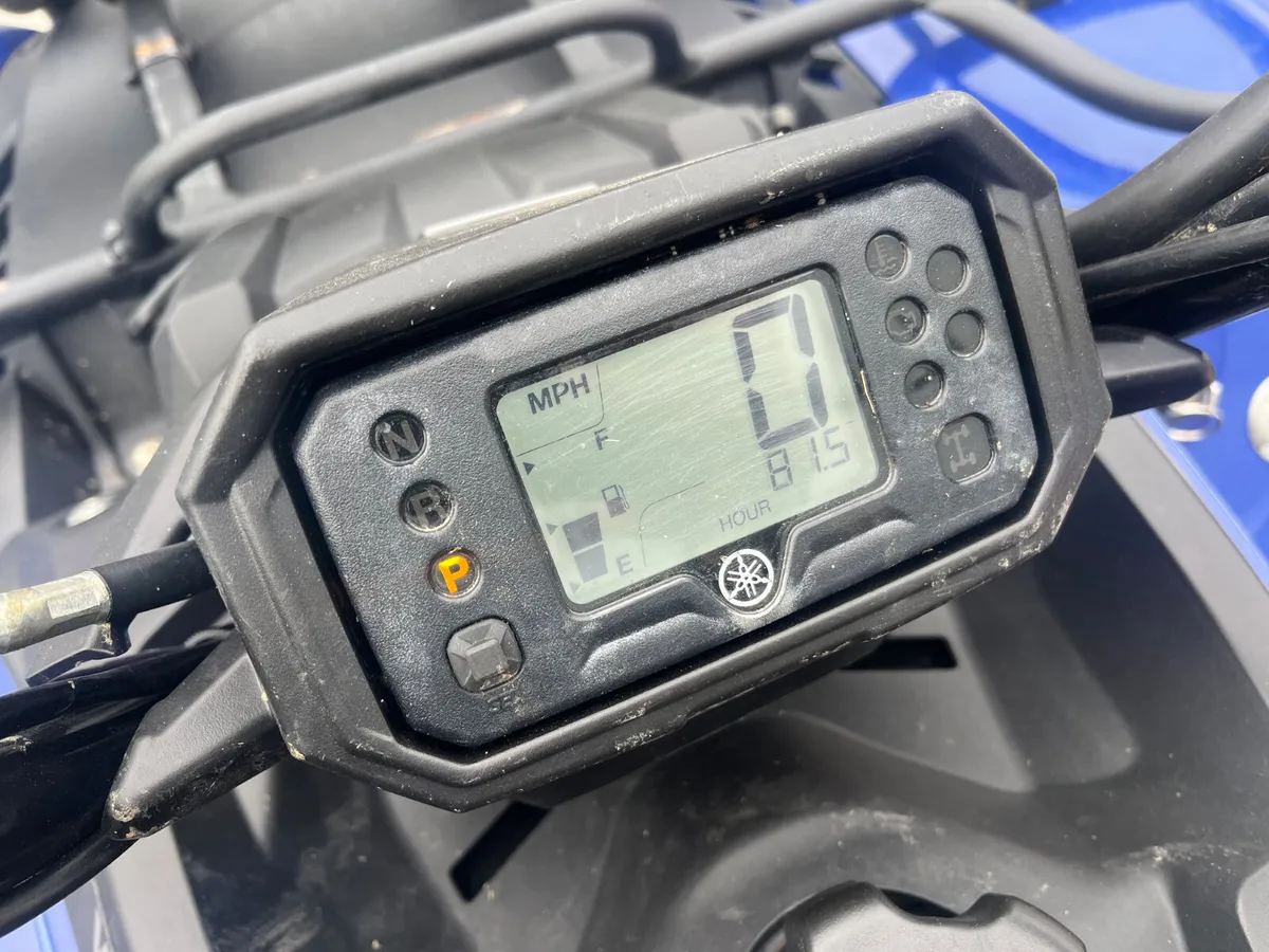 🔵 Only 81 hours !! 2025 Yamaha Kodiak 450 🔵 - Image 3