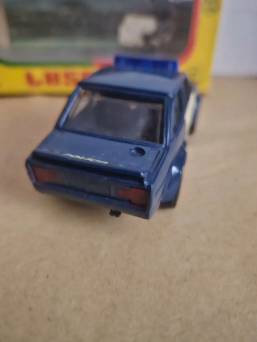 Corgi Luso Fiat Police Car Made in Portugal - Image 3