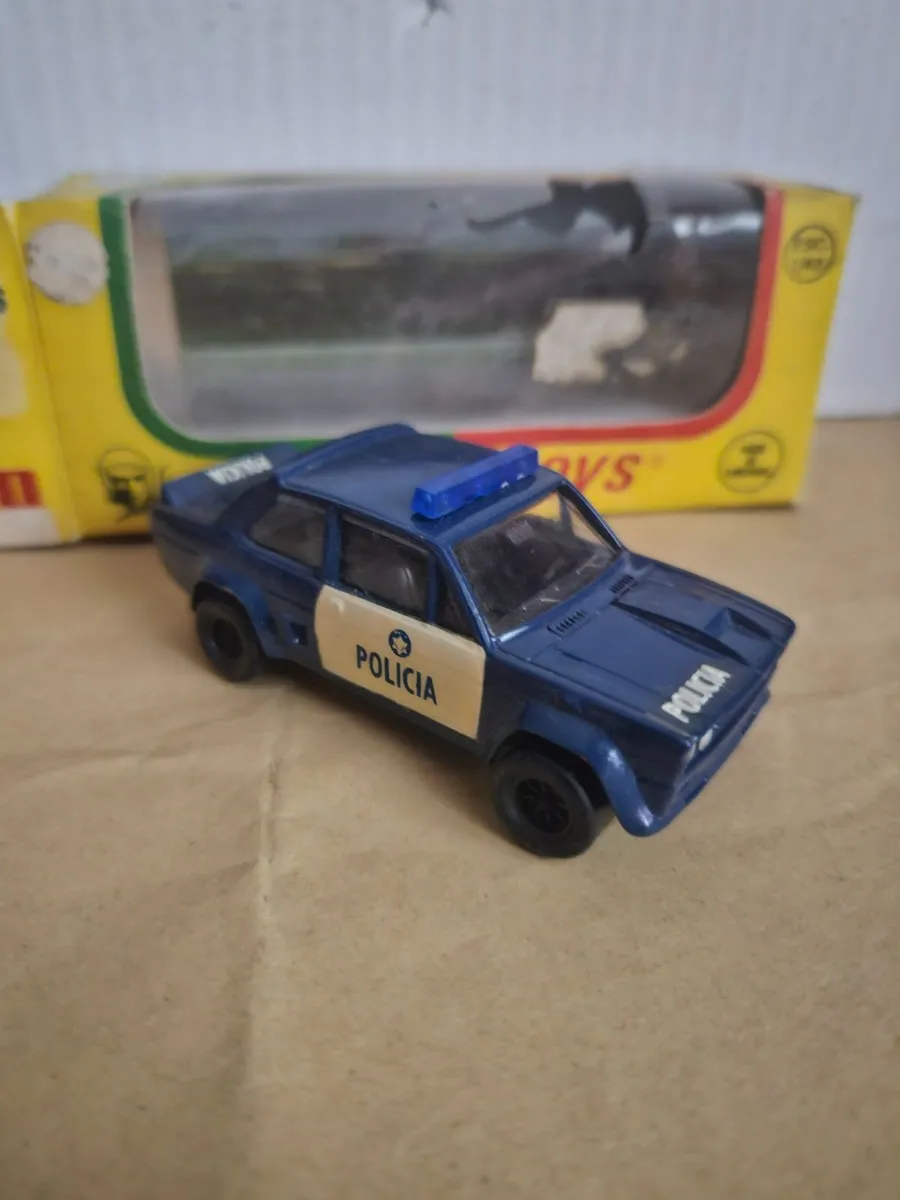 Corgi Luso Fiat Police Car Made in Portugal - Image 4
