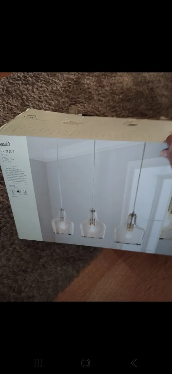 3 bar kitchen light