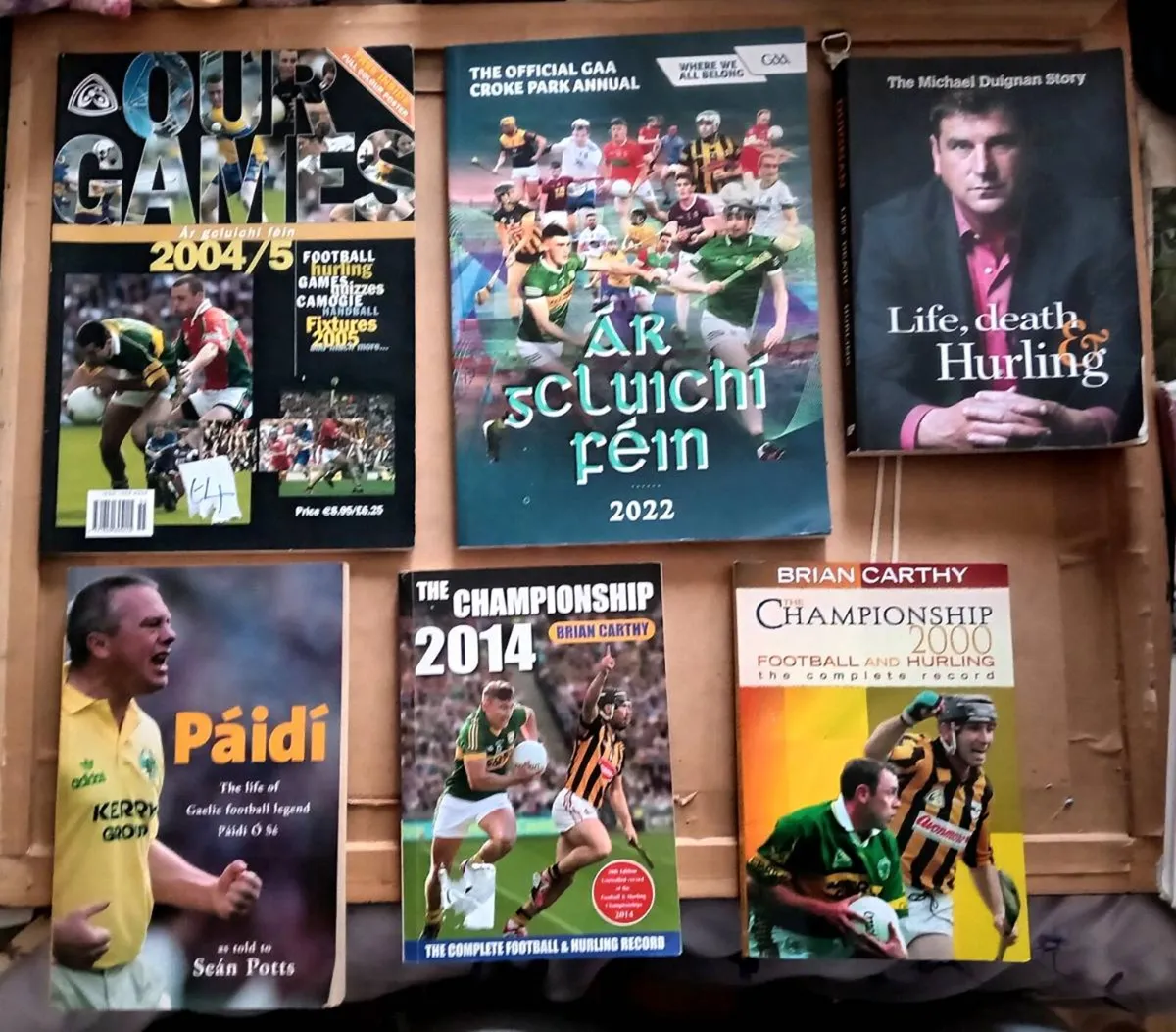 Joblot of 13 GAA Books - Image 1