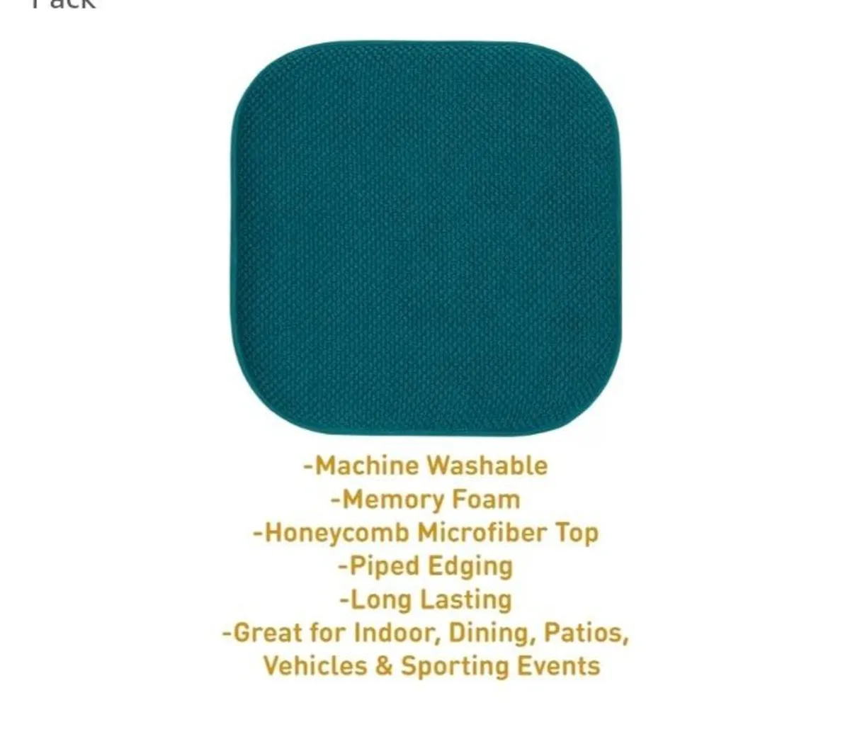 Brand New Dining Chair Seat Pads x 6 - Image 2