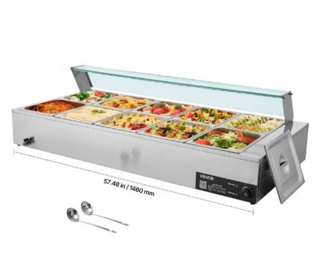 Commercial Food Warmer, 1700W - Image 4
