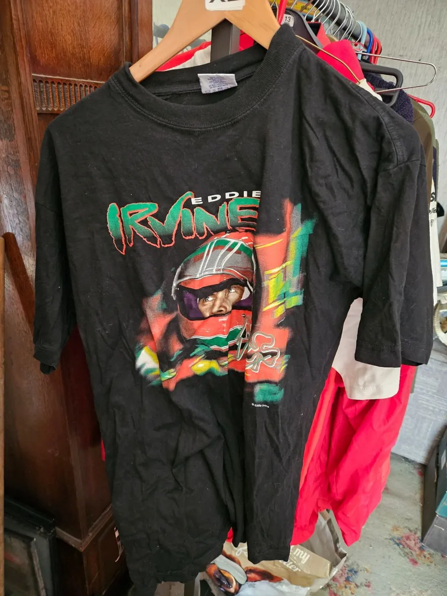 Ferrari Eddie Irvine T Shirt Formula 1 - Image 1
