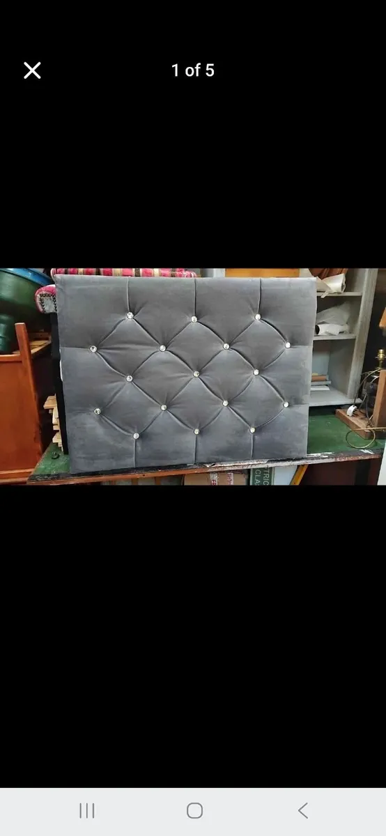 Bedbase and headboard - Image 1