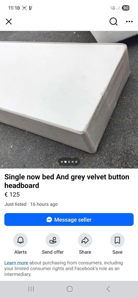 Bedbase and headboard - Image 2