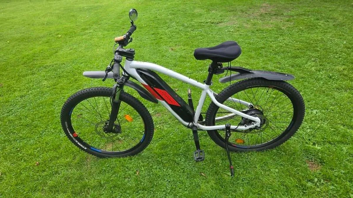 Electric bike - Rockrider E-ST100 - Image 1