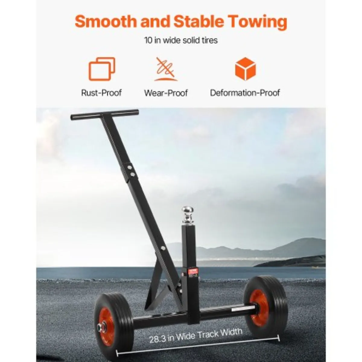 Trailer Dolly, 600lbs Tongue Weight Capacity, Carb - Image 4