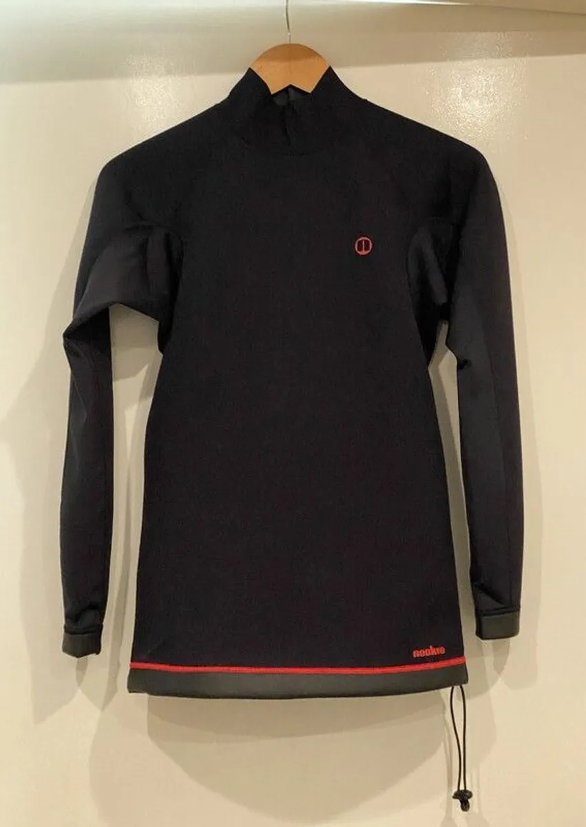 Nookie Mens Ti 1mm Thermal Long Sleeve Rash Vest - Image 1
