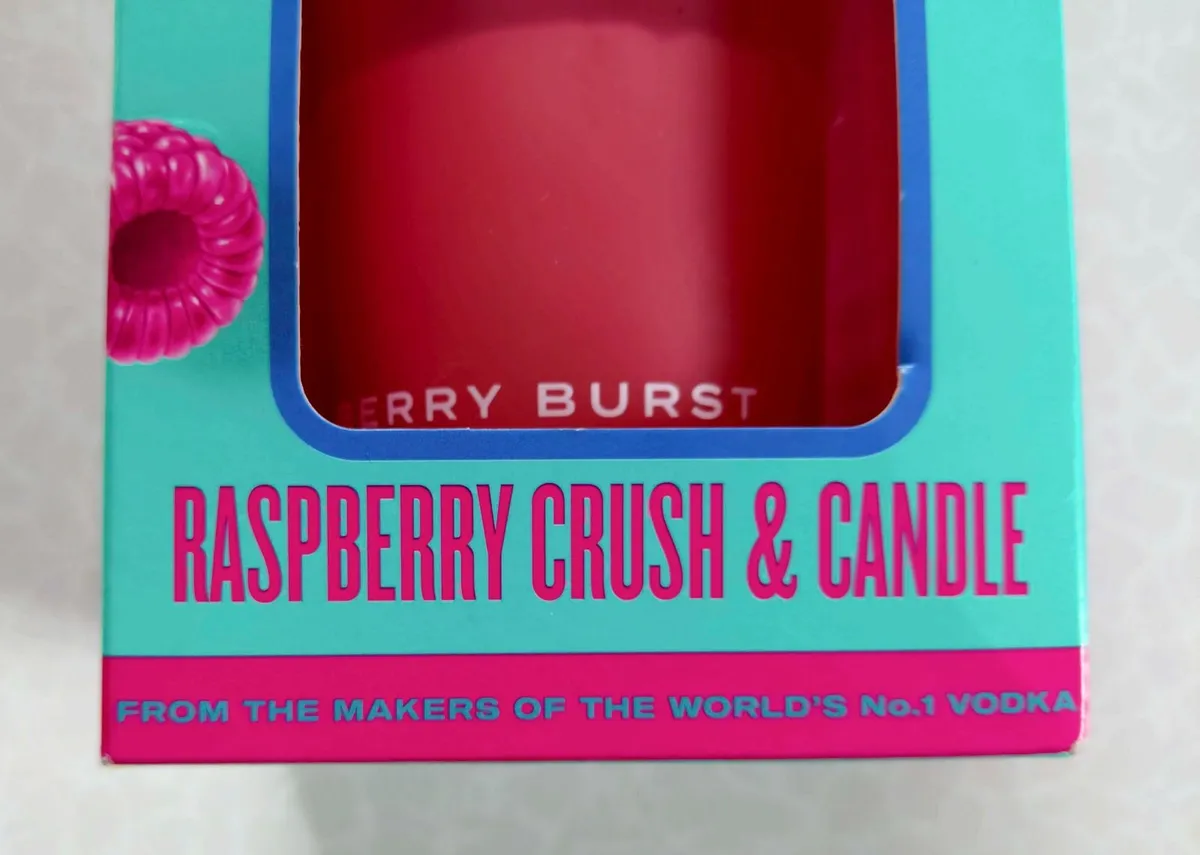 SMIRNOFF RASPBERRY CRUSH & CANDLE (NEW). - Image 3