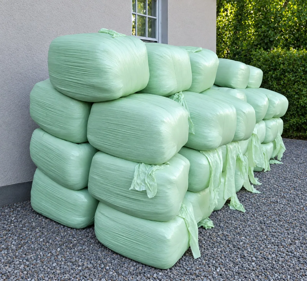Haylage Square bales