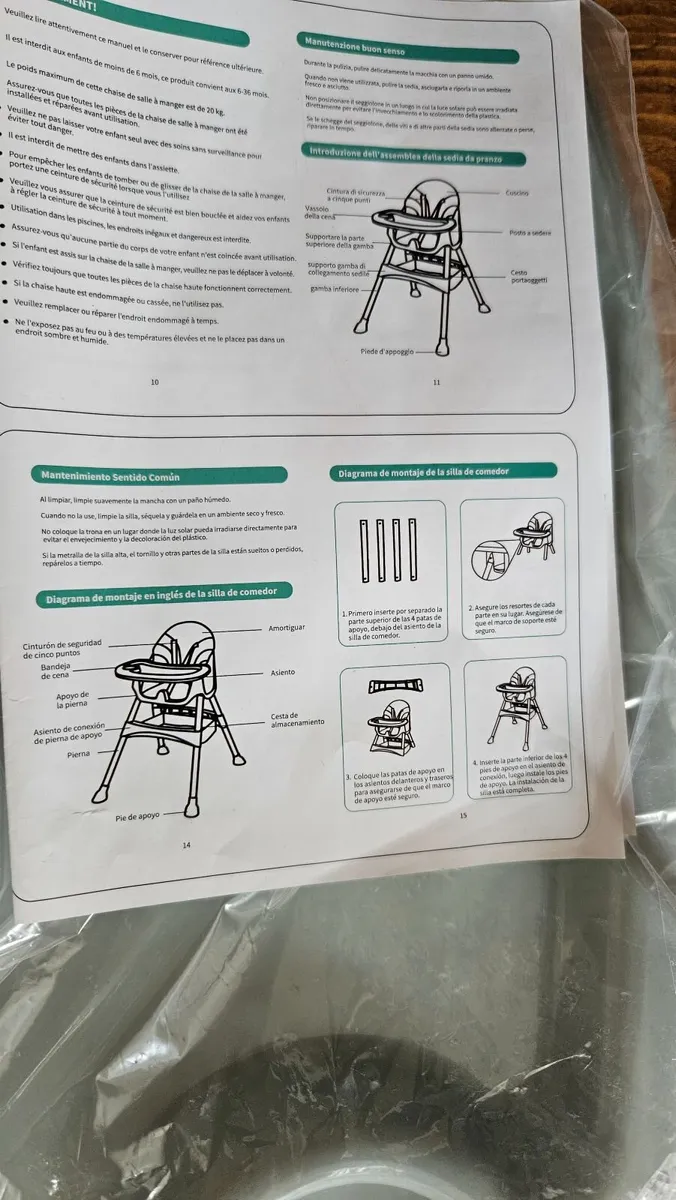 Baby highchair - Image 2