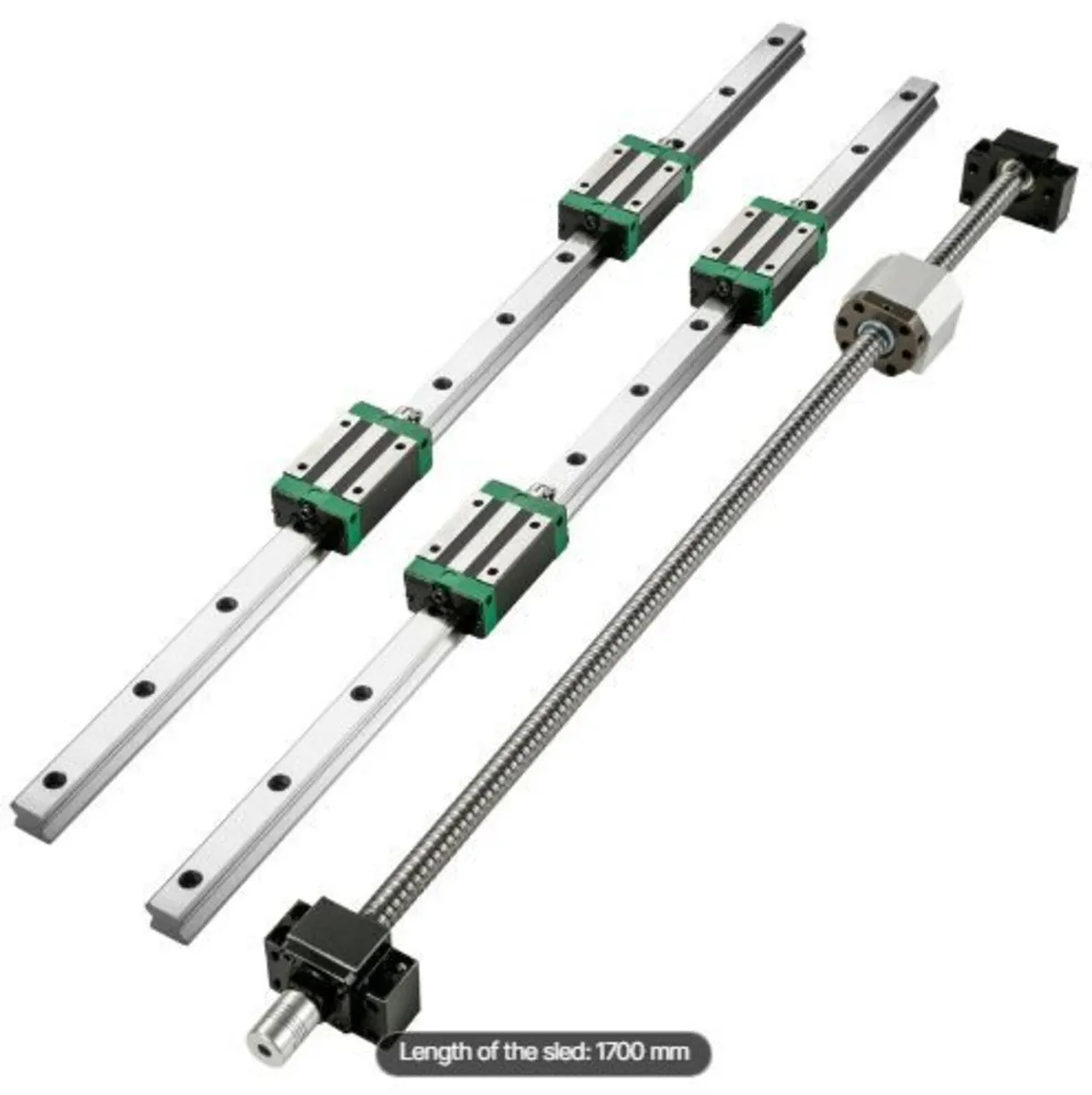 Linear Guide Rail 2Pcs HGR20-1700mm - Image 4