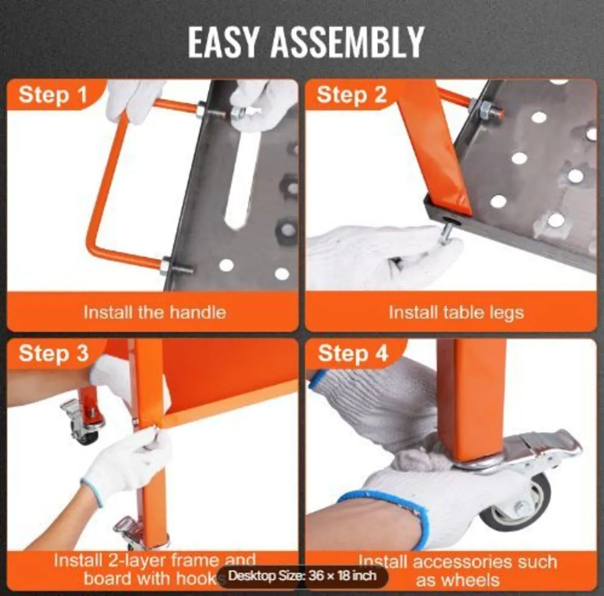 Welding Table 91.4 cm x 45.7 cm, 544 kg - Image 2
