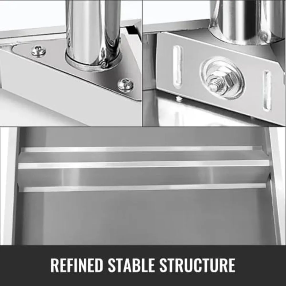 Stainless Steel Prep Table, 24 x 30 x 31 Inch, 700 - Image 2