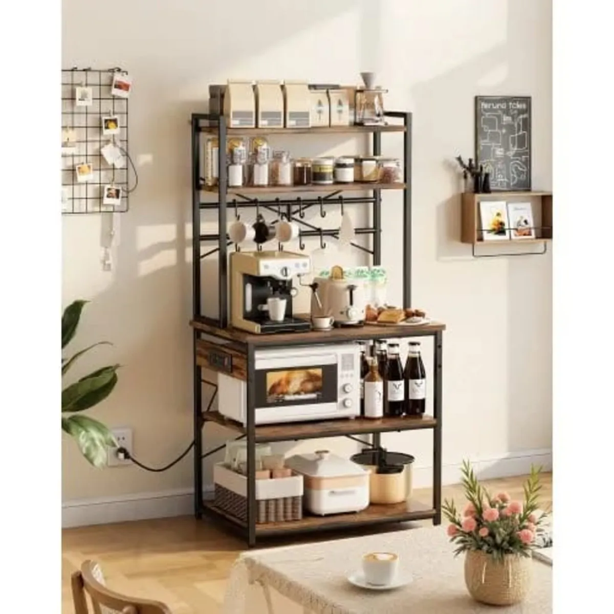Kitchen Bakers Rack, 1.5m Power Cable Bakers Rack - Image 3