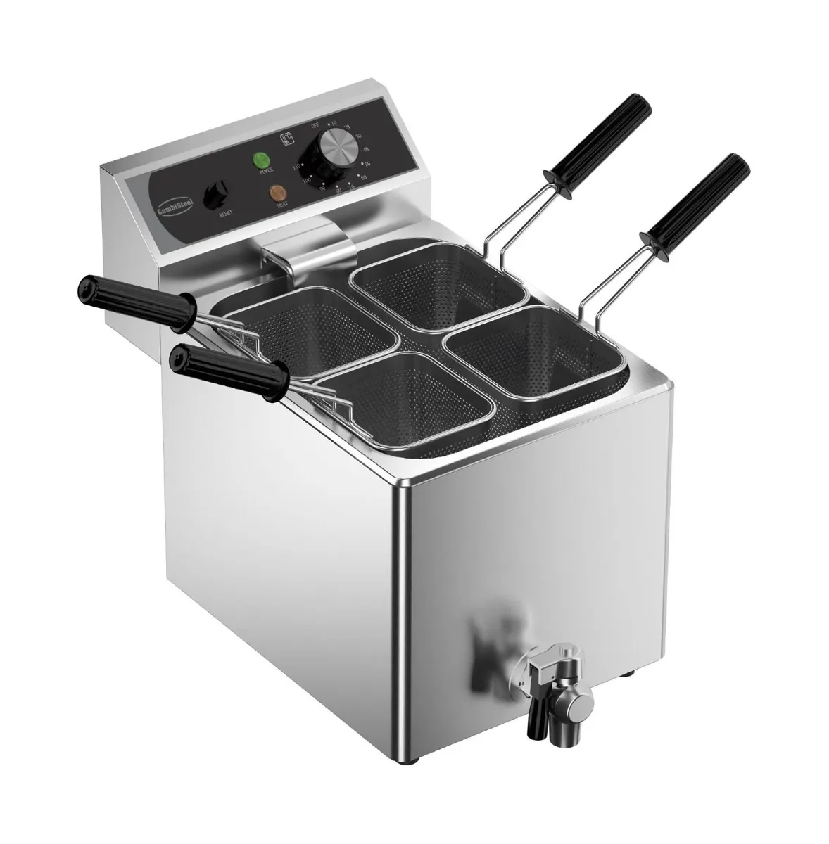 PASTA COOKER 8L INCL. BASKETS 7518.0150 - Ex VAT - Image 1