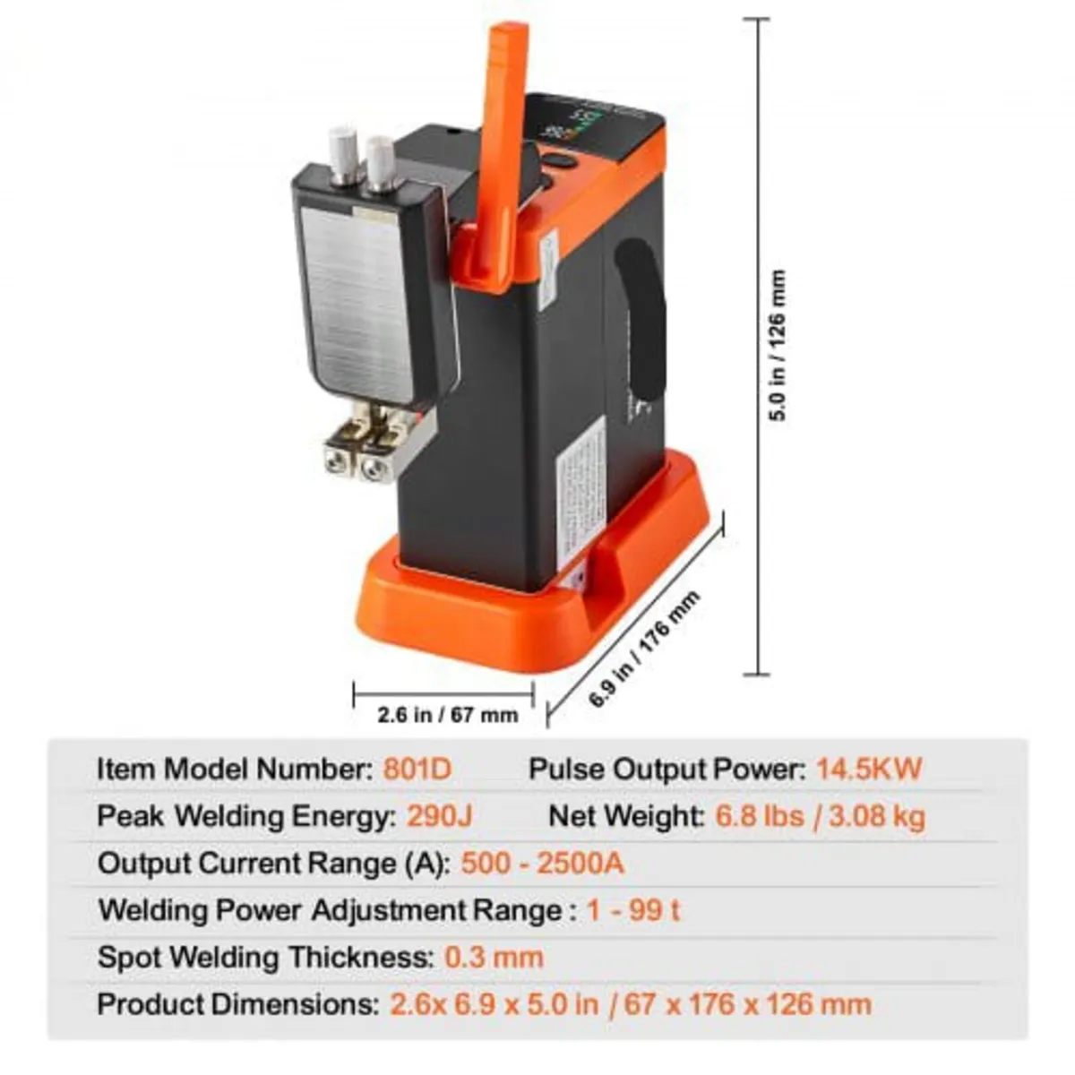Battery Spot Welder, 14.5KW Capacitor Energy Stora - Image 3