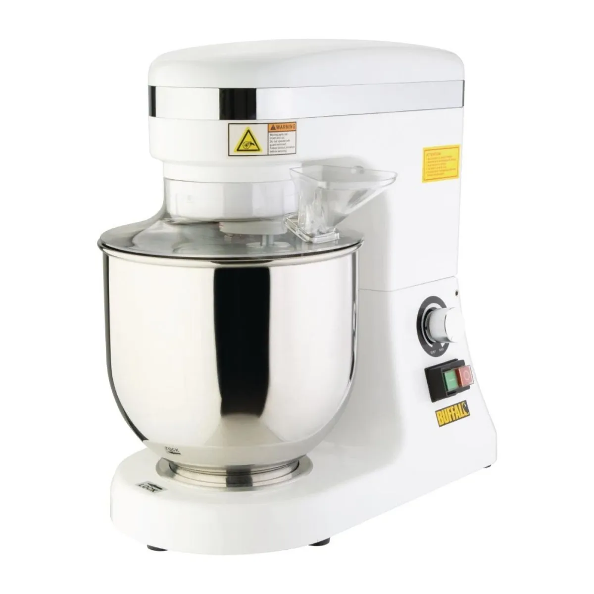 Buffalo 7Ltr White Planetary Mixer DB266 - Ex VAT - Image 1