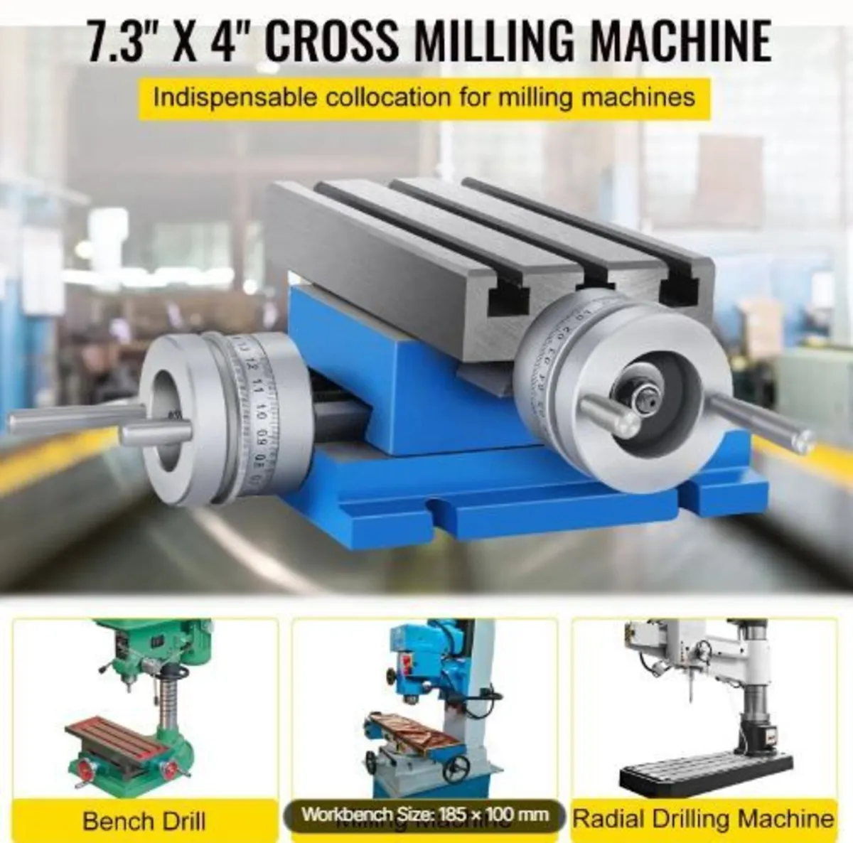 Milling Machine Worktable Cross Slide Table - Image 4