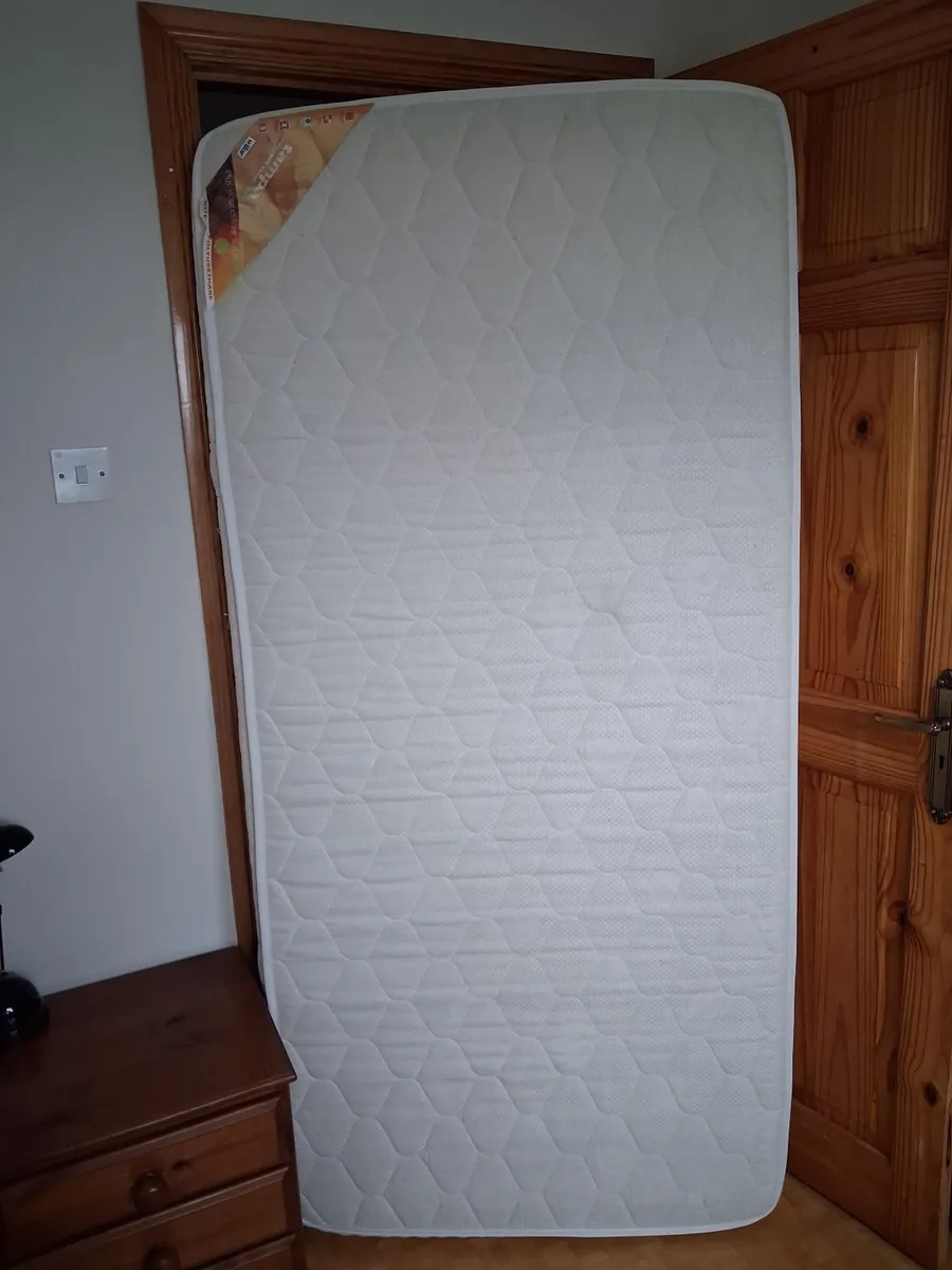 single bed and mattress - Image 1