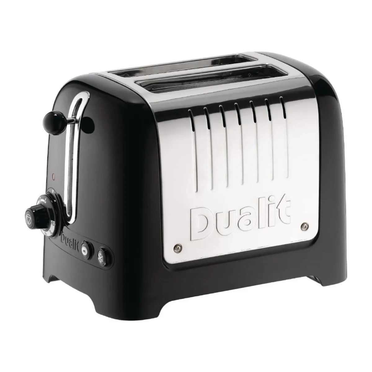 Dualit 2 Slice Lite Toaster Black 2 CC800 - Ex VAT - Image 1