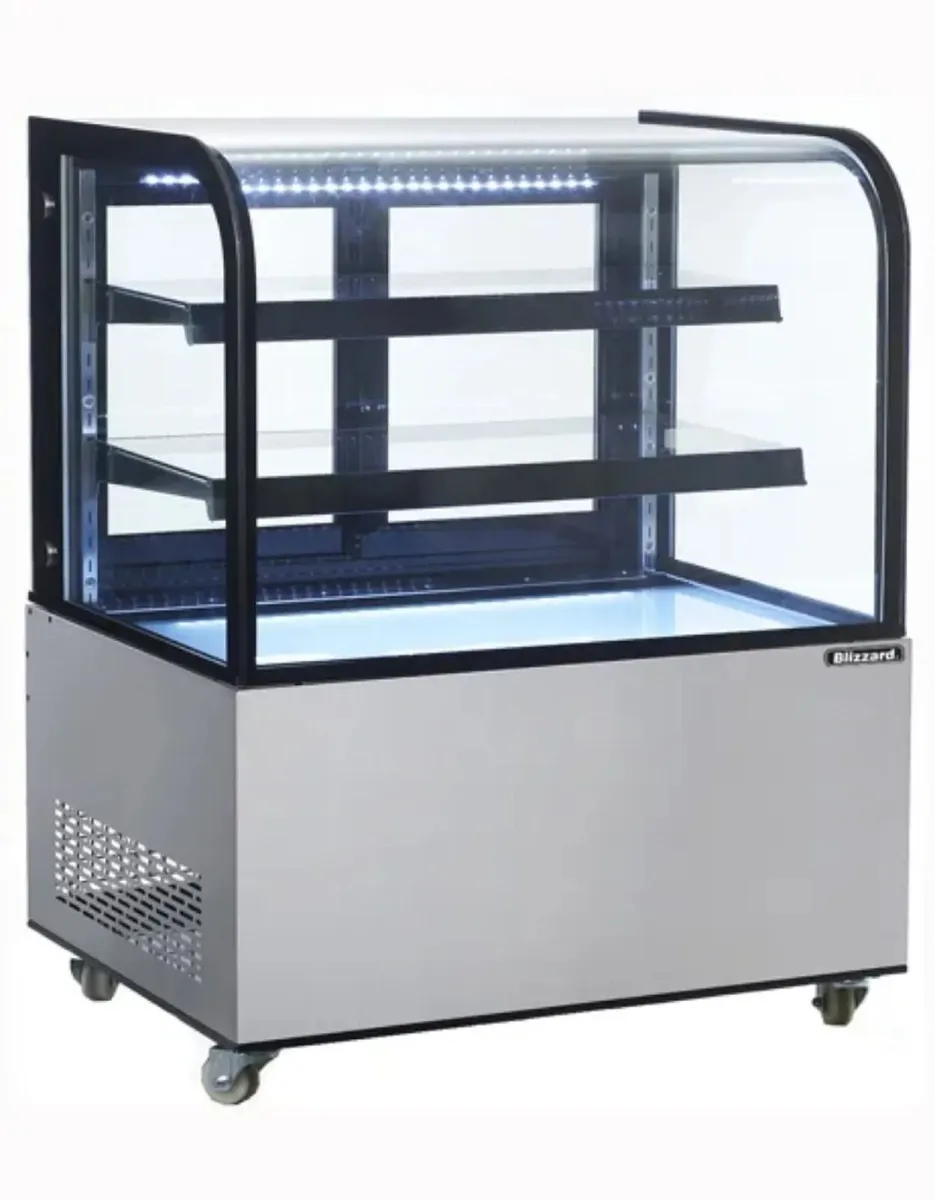 Blizzard DC Glass Display Fridge Ra DC270 - Ex VAT - Image 1