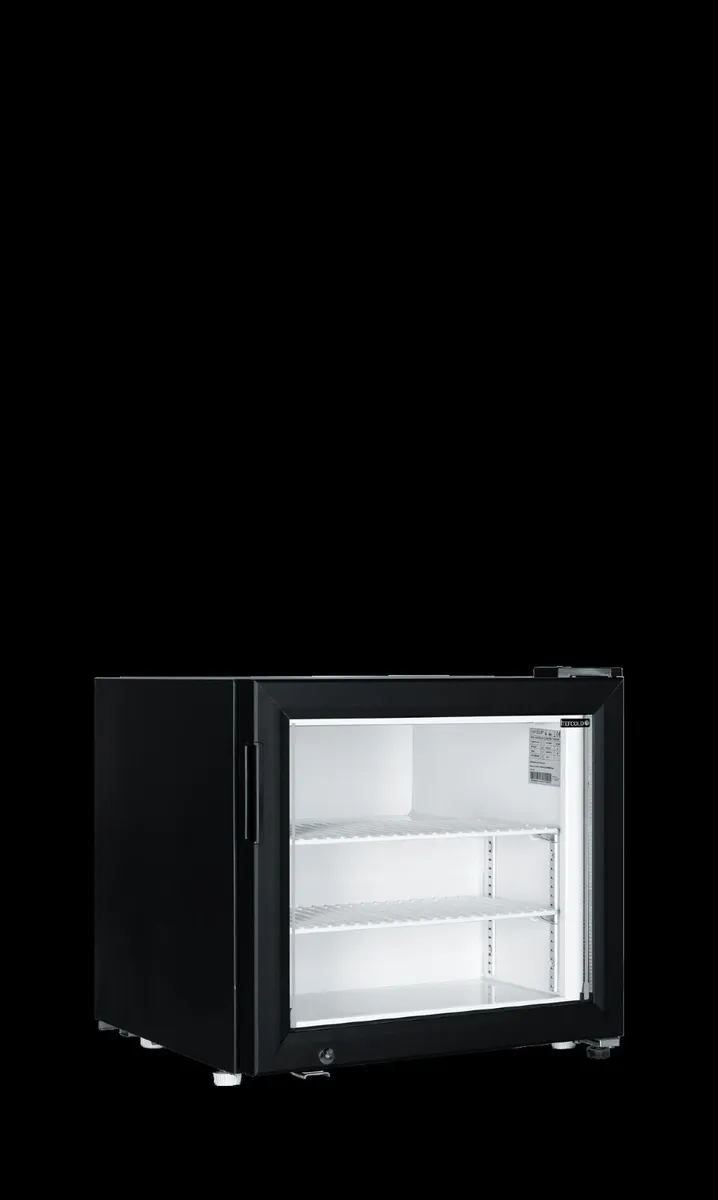 Tefcold UF50G Black Glass Door Display Fr - Ex VAT - Image 1