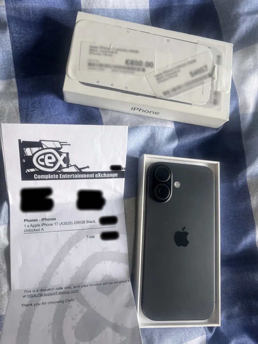 iPhone 17 256GB Unlocked 100% Battery EU model - Image 1
