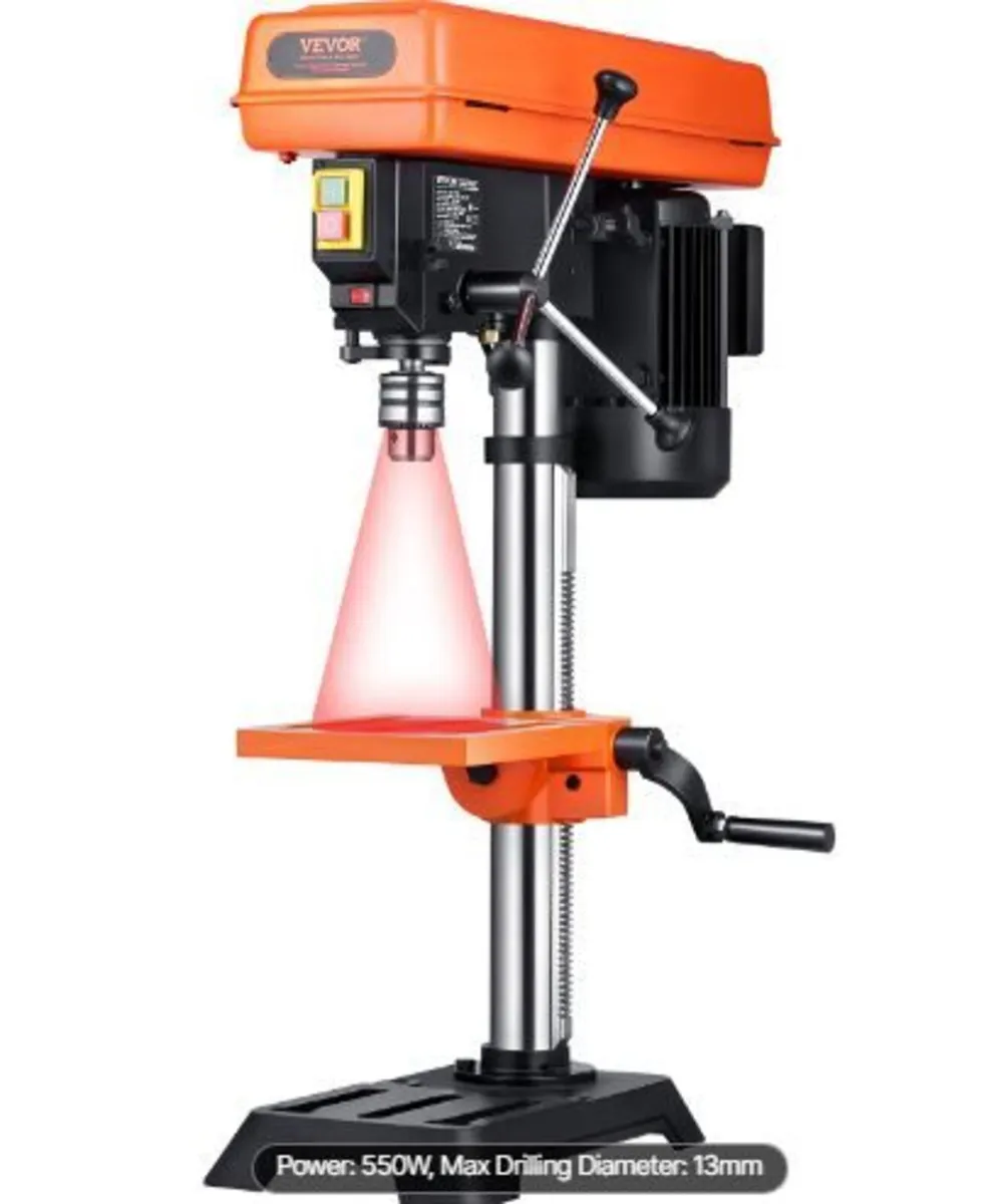 254 mm Benchtop Drill Press, 550W - Image 4