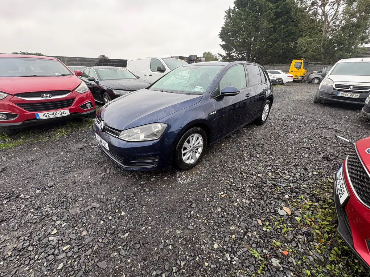 2013 Vw Golf 1.6 Tdi drive away trade sale - Image 1