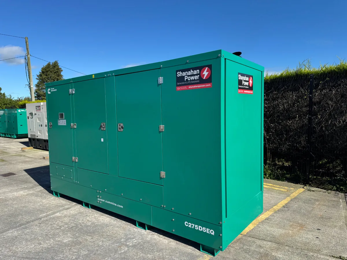 New Cummins 275kVA Diesel Generator - Image 1
